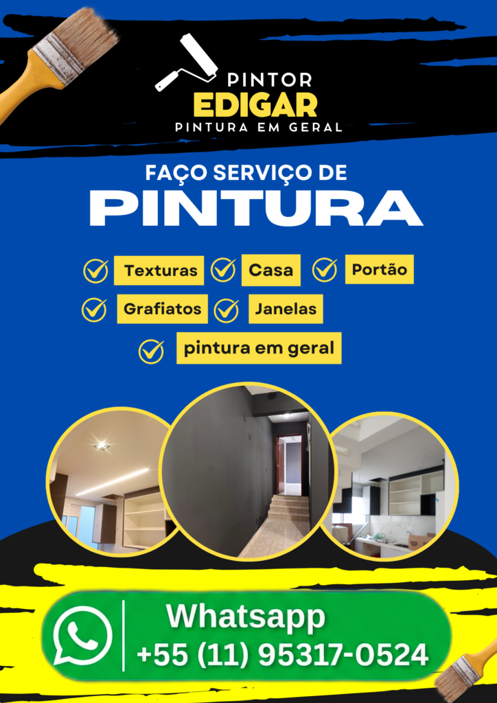 Pintor em Santo André, Edigar Pintor, Edigar Pinturas, Pintor de Apartamento em Santo André, Pintura Residencial ABC, Orçamento de Pintor Grátis, Pintor Profissional em Santo André.